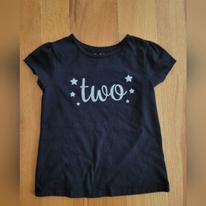 Girls 2nd birthday shirt - two shirt